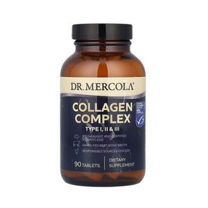 Dr. Mercola مركب الكولاجين، النوع الأول والثاني والثالث - 90 قرص