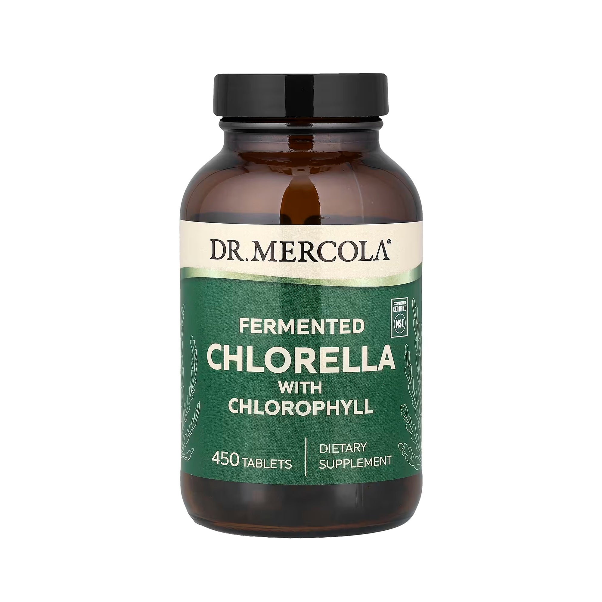 Dr. Mercola Fermented Chlorella - 450 Tablets