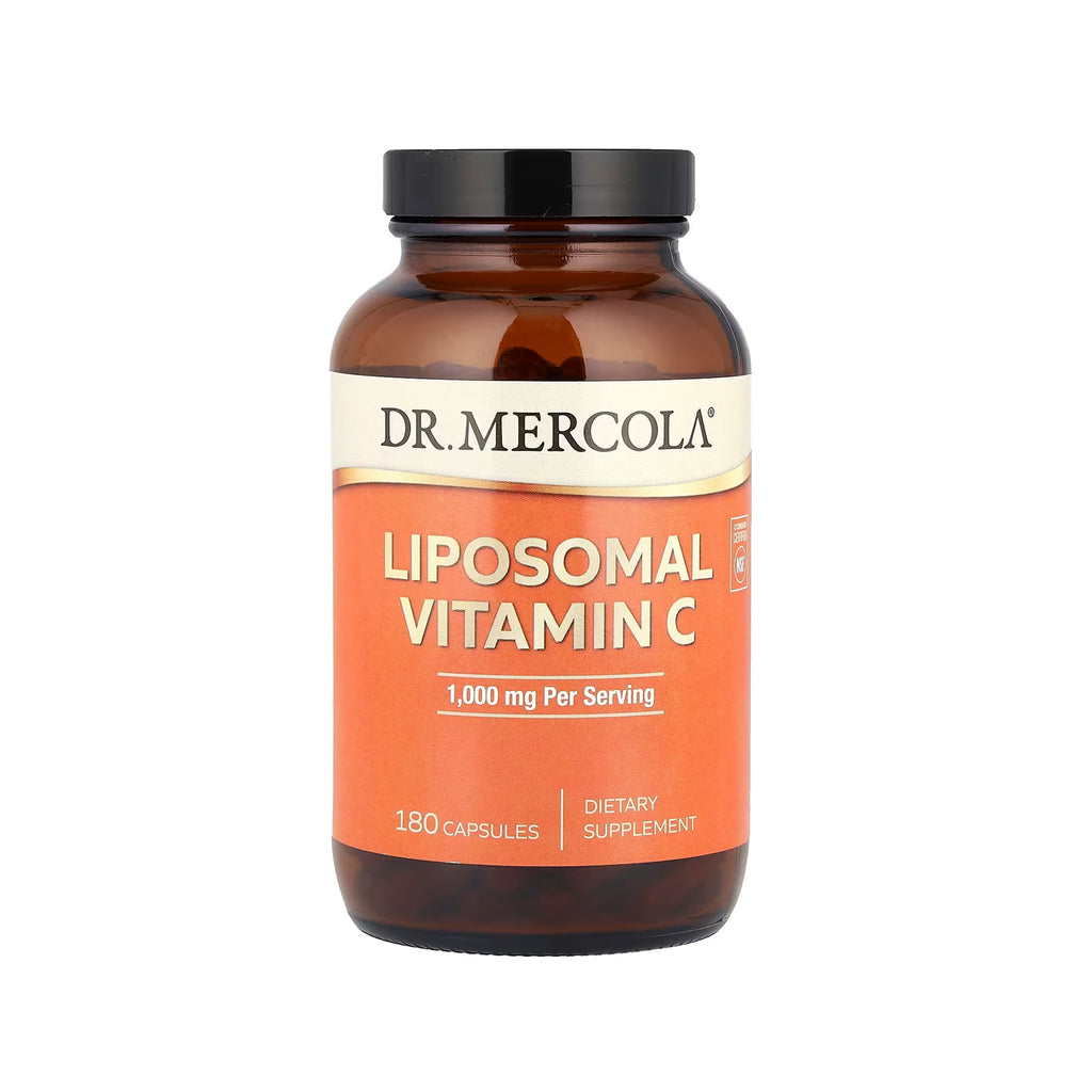 Dr. Mercola فيتامين C الليبوسومي 1000 ملغ - 180 كبسولة