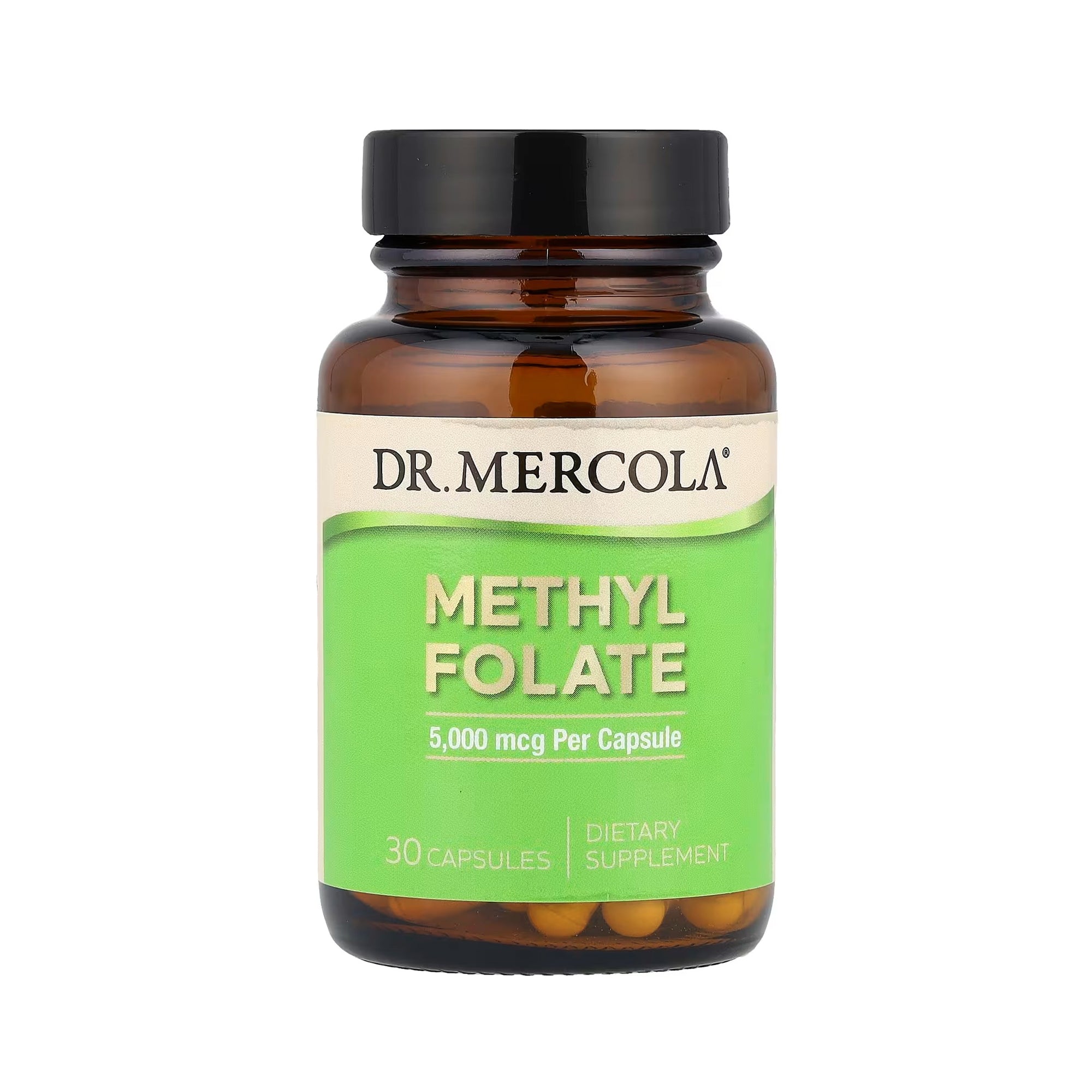 Dr. Mercola Methyl Folate 5,000 mcg - 30 Capsules
