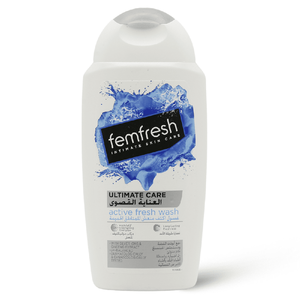Femfresh active refreshing intimate wash 250ml