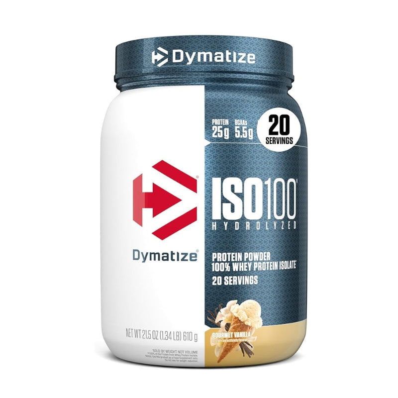 Dymatize ISO 100 - Gourmet Vanilla - 20 Ser - 1.34 LB