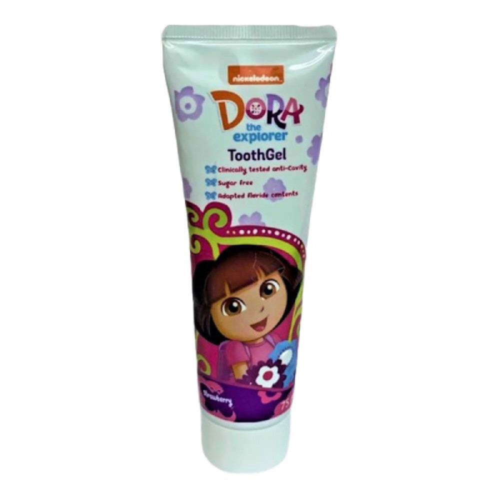 Nickelodeon Children's Tooth Gel 75ml Dora With Strawberry