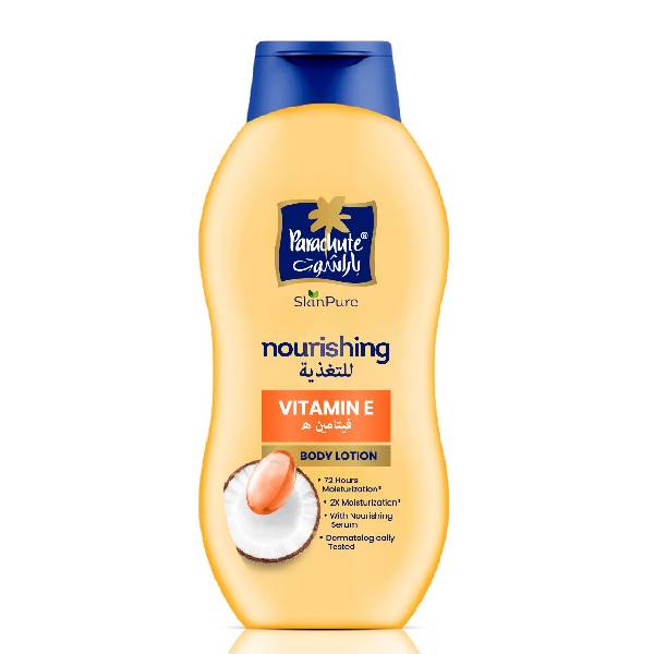 Parachute Body Lotion 400ml Skin Pure Nourishing Vitamin E