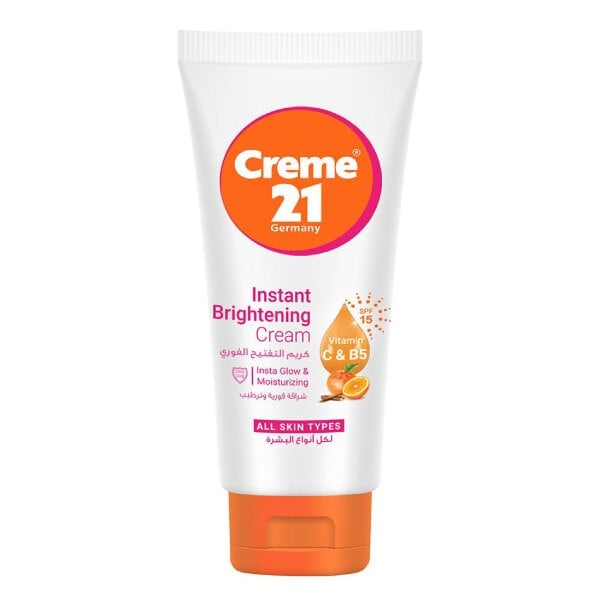 Creme 21 Cream 100ml Instant Brightening For All Skin Types