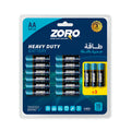 Zoro Battery 15pc High Power AA R03P 1.5V