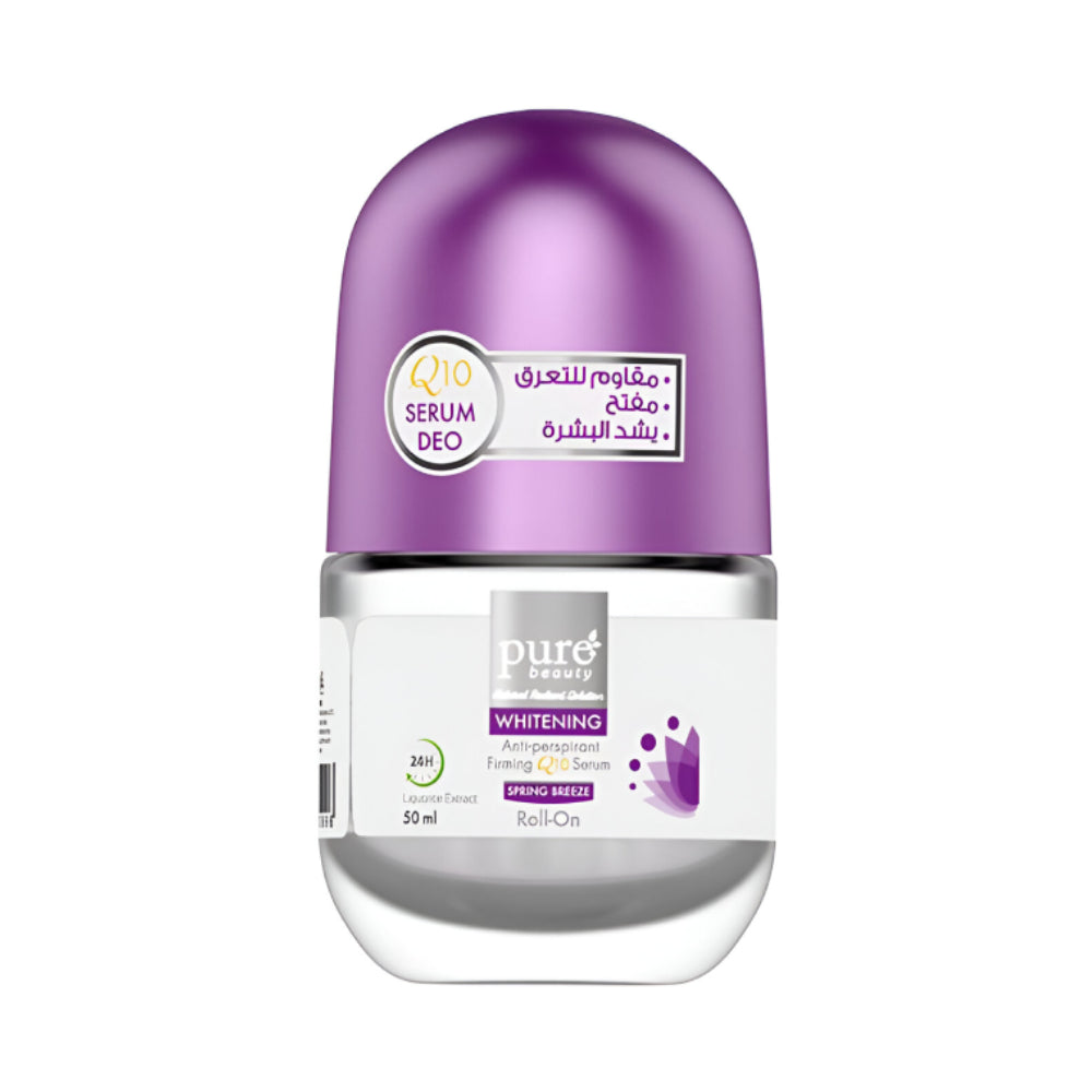 Pure Beauty Deodorant Roll On 50ml Whitening Spring Breeze