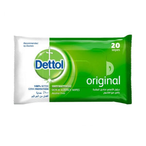 Dettol Wet Wipes 20pc Original v2