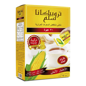 مُحلي تروبيكانا 50 عبوة خالية من السعرات الحرارية