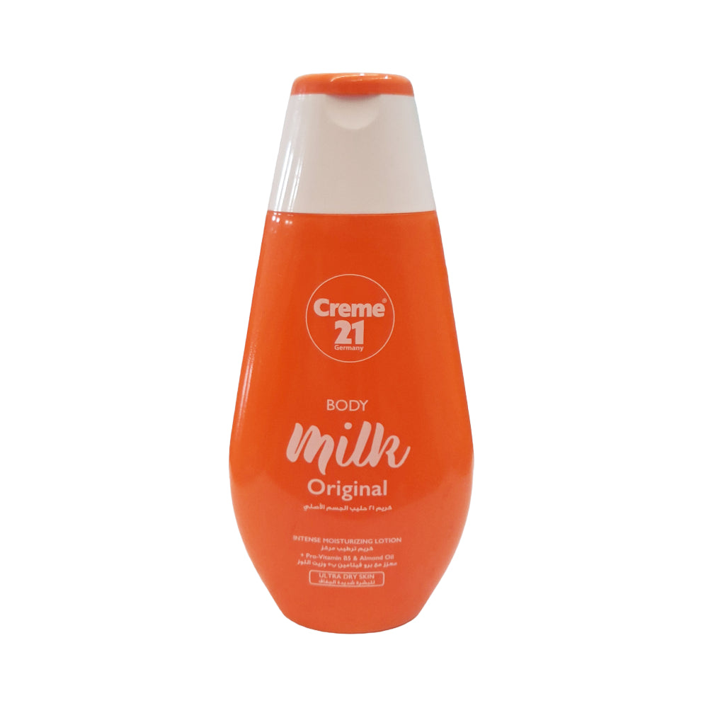 Creme 21 Body Milk 400ml Original For Very Dry Skin
