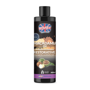 شامبو روني للشعر 300 مل تجديد وإصلاح بزيت المكاديميا