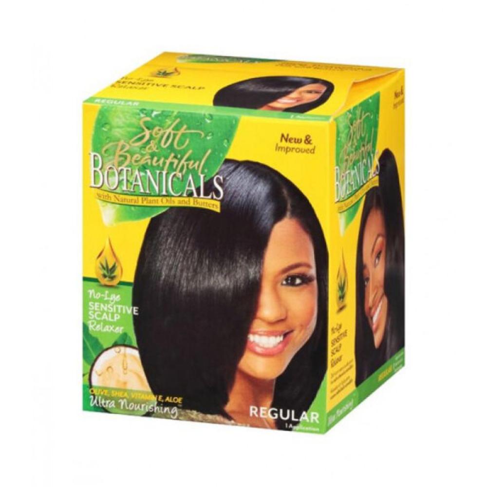 Soft & Beautiful Hair Straightening Set Botanicals For Normal Hair