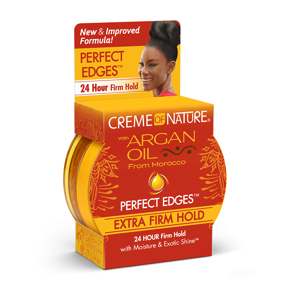Creme of nature hair gel 64g argan oil perfect edges extra hold