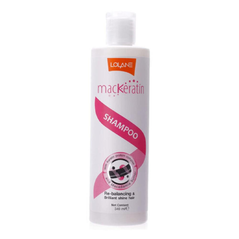 Lolane hair shampoo 340ml keratin