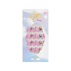 Glitz Kids Nails #2 Heart