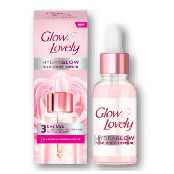 Glow & lovely face serum 30g hydra glow