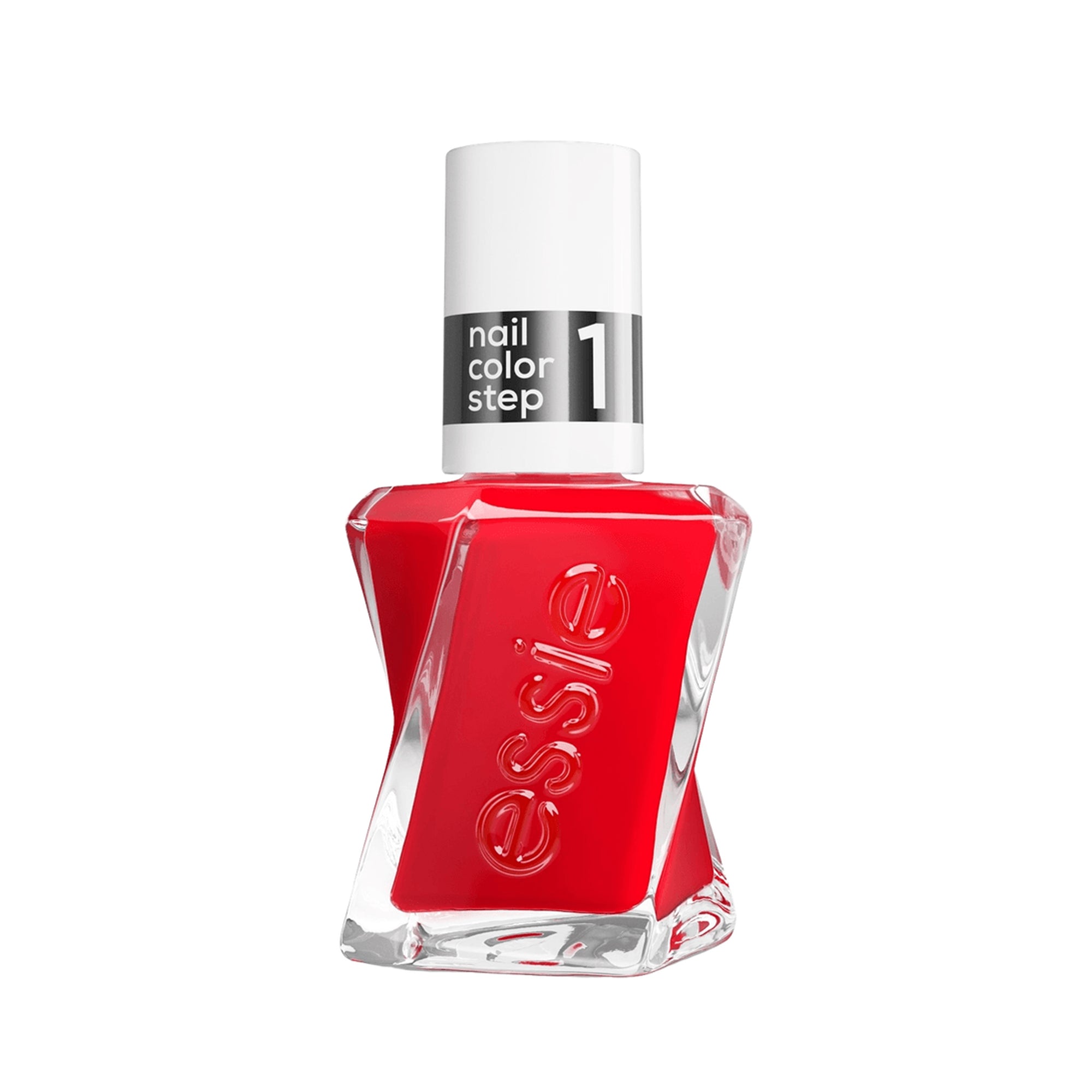 Essie Gel Couture Polish - 470 لون أحمر ساخن