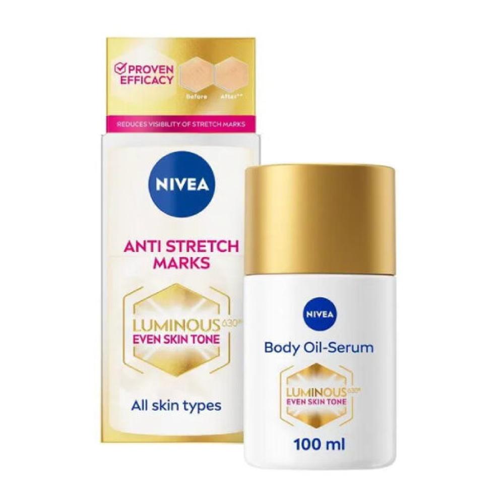 Nivea luminous 630 body oil 100 ml anti stretch mark