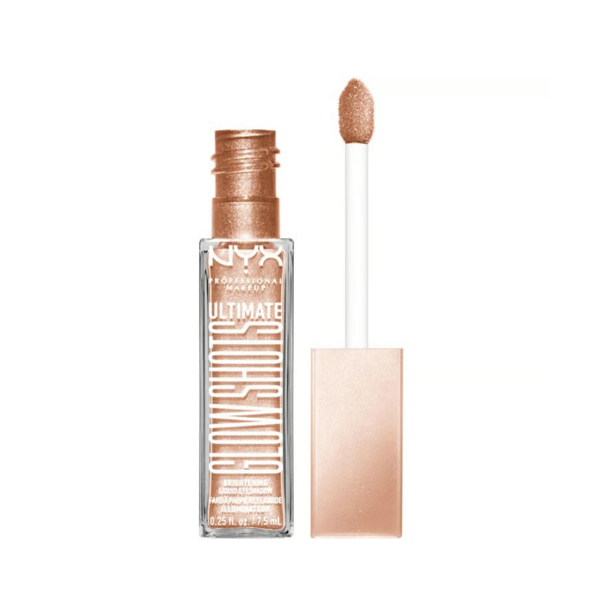 NYX Professional Makeup Ultimate Glow Shots Liquid Eyeshadow - Highkey Lychee 7.5ml