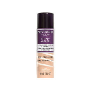 كريم الأساس Covergirl 30 مل 240 Simply Ageless 3 في 1 سائل بيج طبيعي