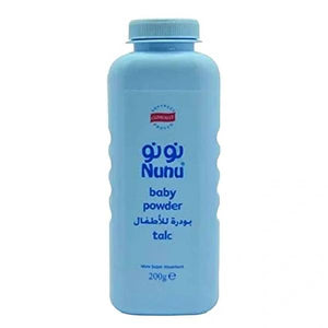 Nunu Baby Body Powder 200ml Blue