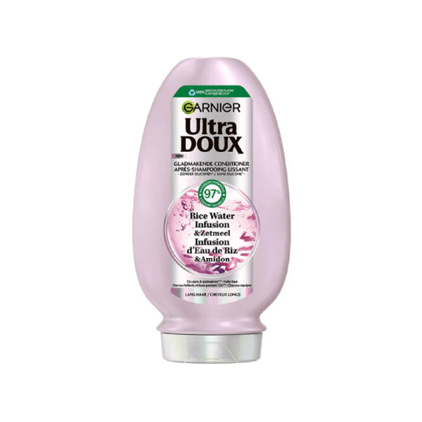 Garnier Hair Conditioner 360ml Ultra Doux Rice Water Infusion & Starch