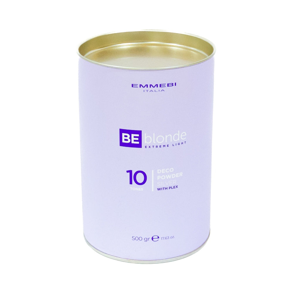Be blonde hair color powder 500g deco silver