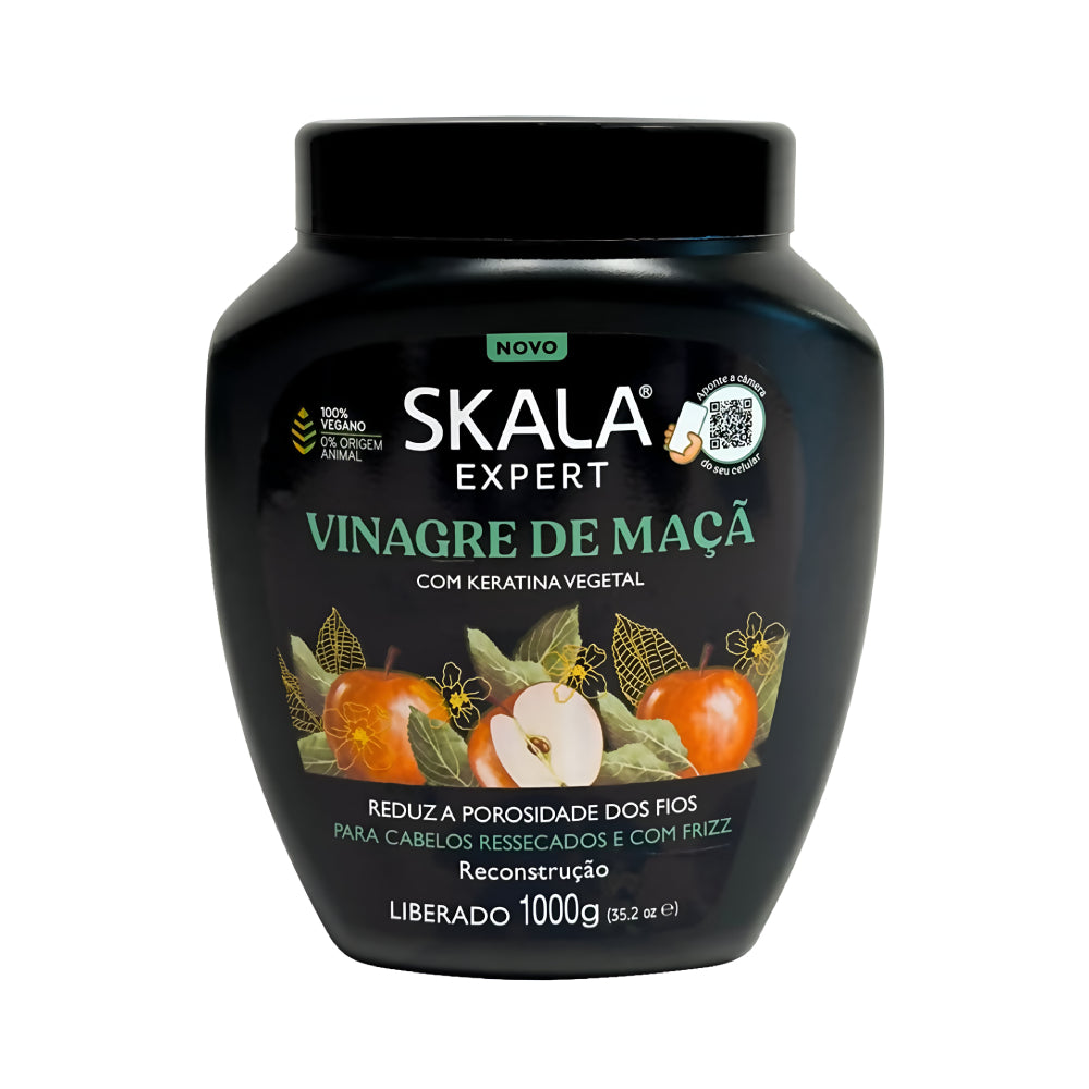 Skala Skala Hair Cream 1000g Vinagre de Maça For Dry and Frizzy Hair