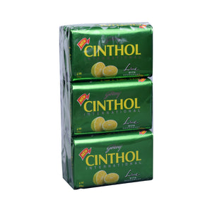 Godrej Bar Soap CINTH With Lemon Perfume 6 x 75 g