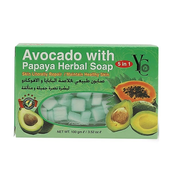 YC Bar Soap 100g With Papaya And Avocado Extract