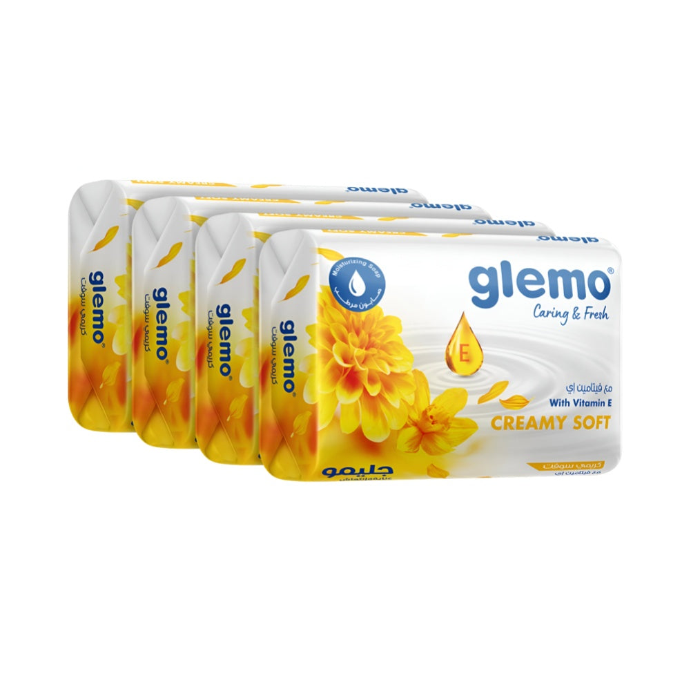 Glemo Bar Soap Soft 4 x 120g
