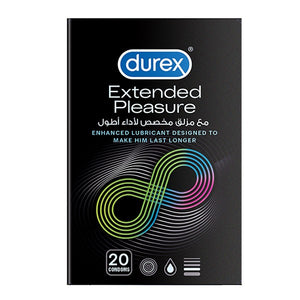 Durex Condoms 20pc Extended Pleasure
