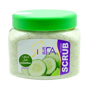 Shifa Scrub 500ml With Cucumber