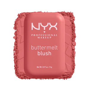 NYX Buttermelt Powder Blush – High-Pigment Matte & Glow Finish (7 Shades)