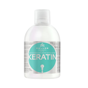 Kallos Hair Shampoo 1000ml Keratin and Milk Protein
