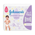 Johnson's Johnson's Baby Wipes ULTIMATE- CLEAN 48 pack 3+1 free