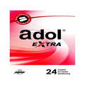 أدول إكسترا أقراص – مسكن فعال للألم وخافض للحرارة – 24 حبة