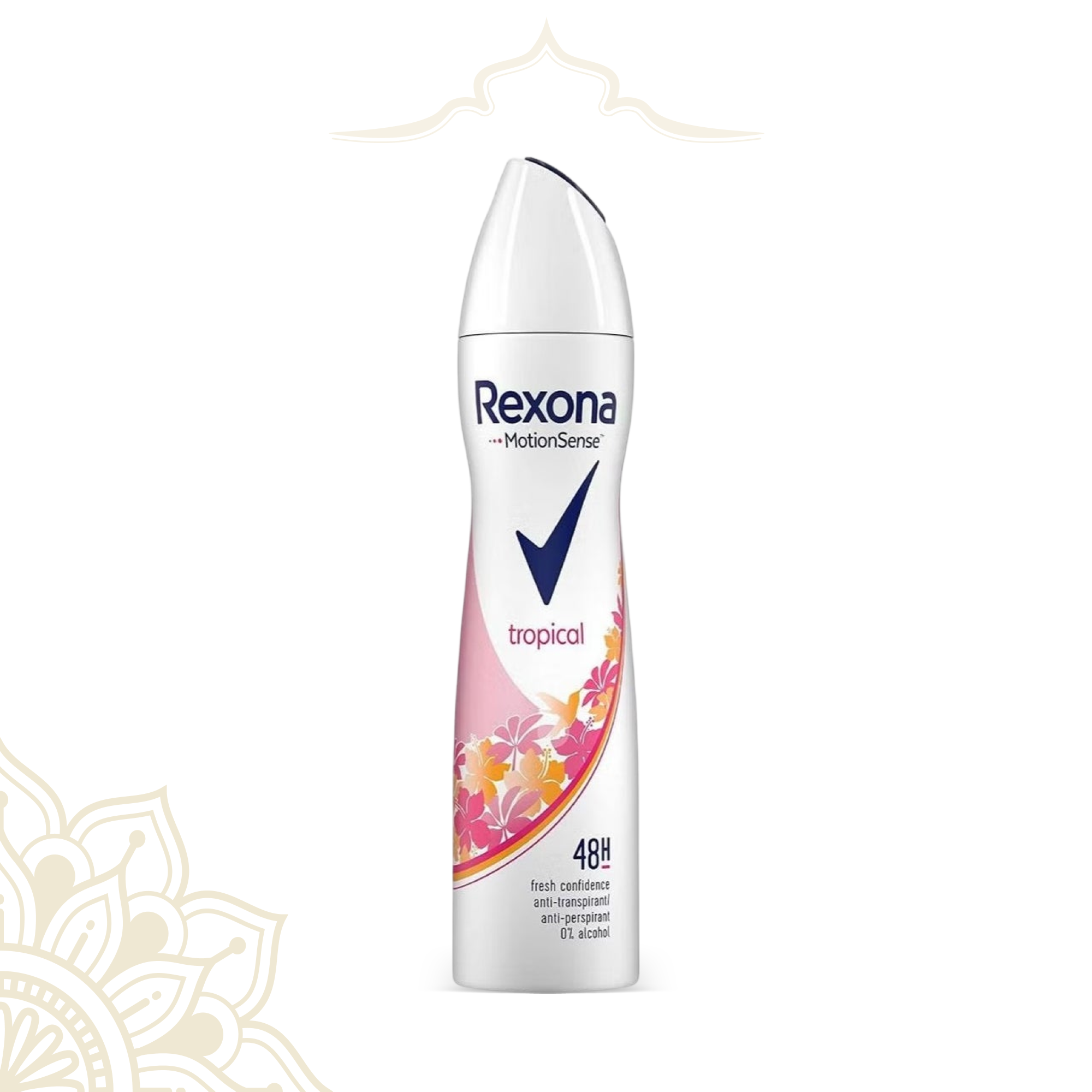 بخاخ ديودورانت Rexona Tropical بحماية 48 ساعة 200 مل