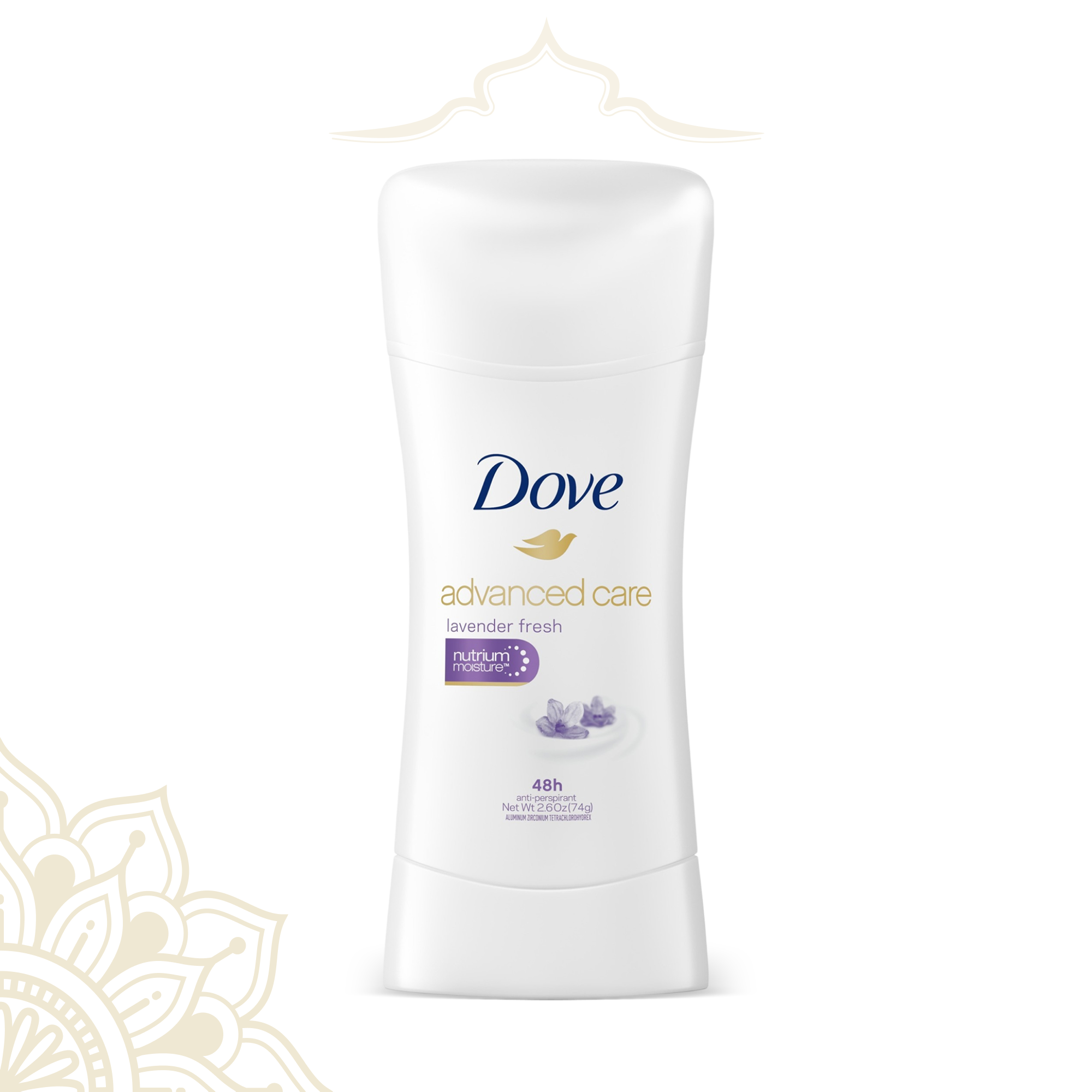 Dove Advanced Care Deodorant Lavender Fresh 74g