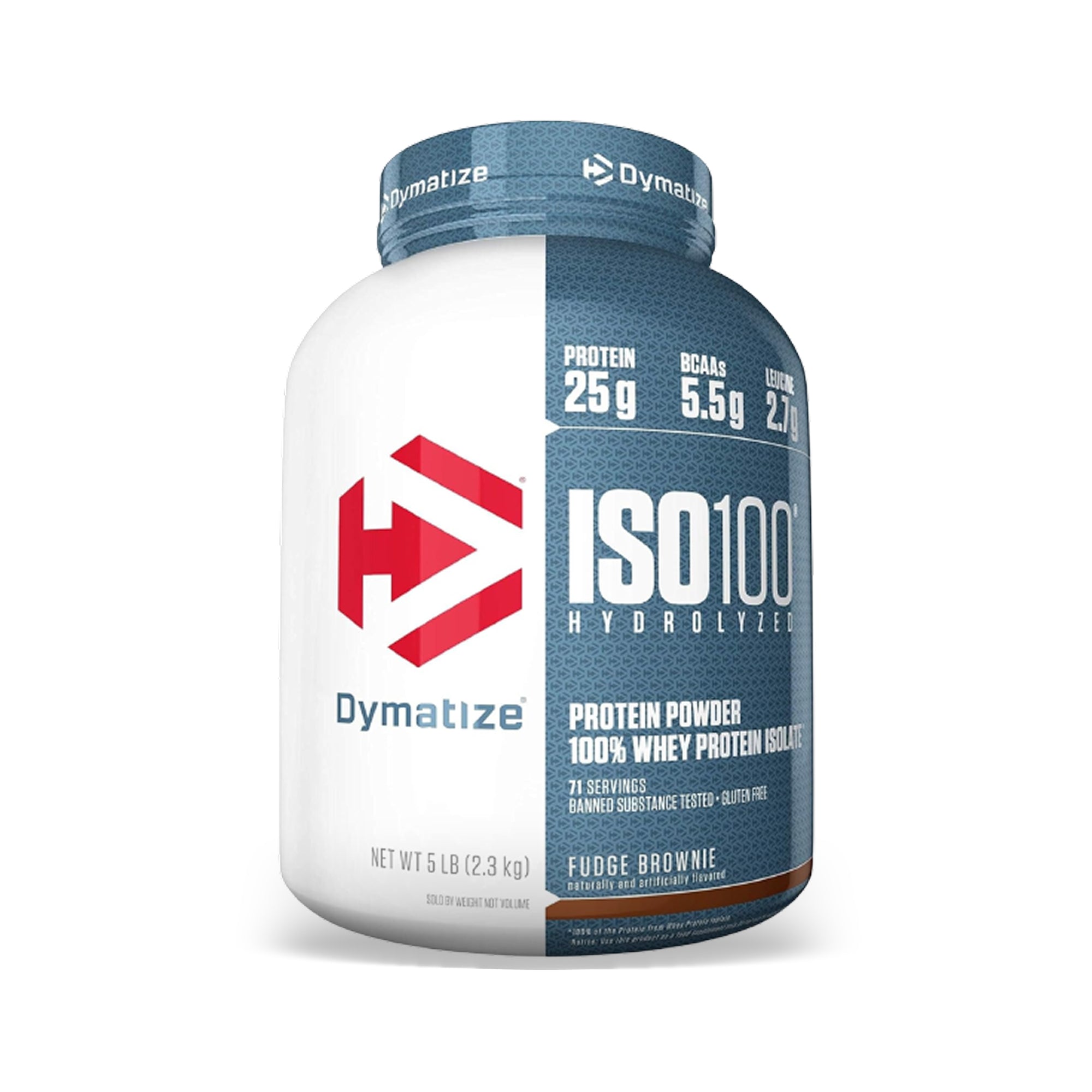 Dymatize ISO 100 Whey Protein Isolate – Hydrolyzed Muscle Building Fuel 5 LB