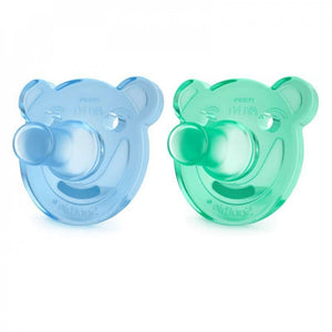 Philips Avent SOOTHIE SIL 0-3M BOYS X2