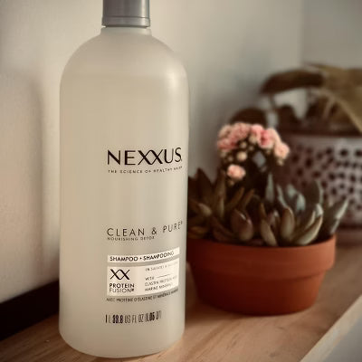 شامبو Nexxus Clean & Pure – منظف شعر مزيل للسموم لجميع أنواع الشعر