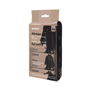 Zoro abaya cleansing wipes 8wipes