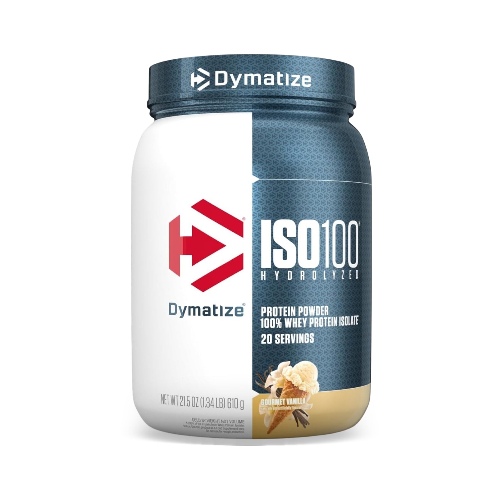 Dymatize iso 100   gourmet vanilla   20 ser   1.34 lb
دايماتايز آيزو 100 1.34 باوند نكهة الفانيلا
