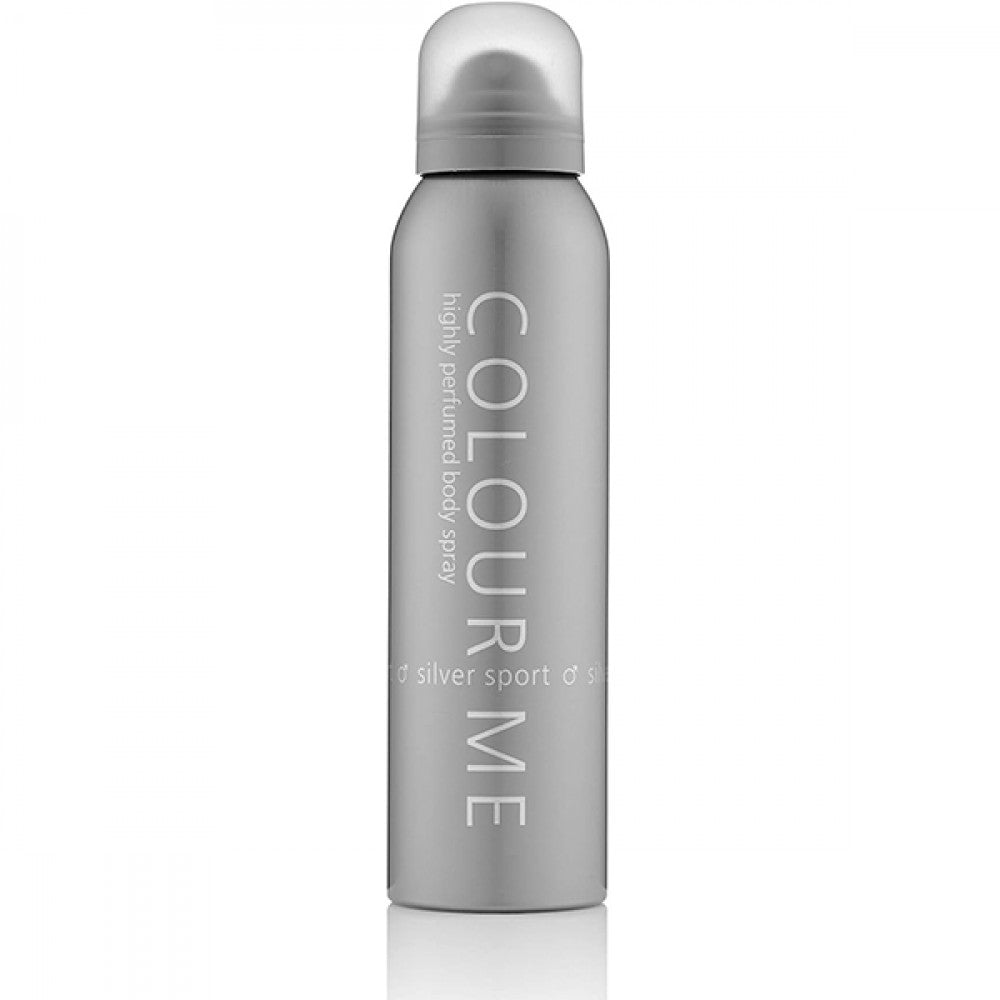 Colour me body mist 150ml silver sports
