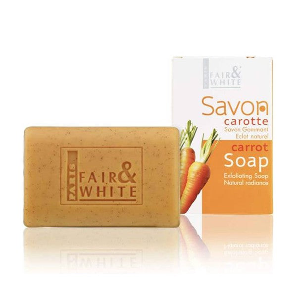 Fair & White Bar Soap 200g Exfoliating With Carrot Extract