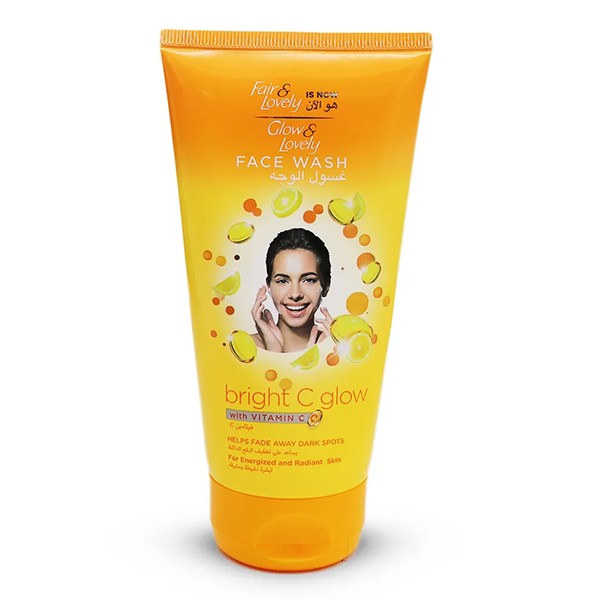 Glow & lovely face wash 150ml bright vitamin c glow