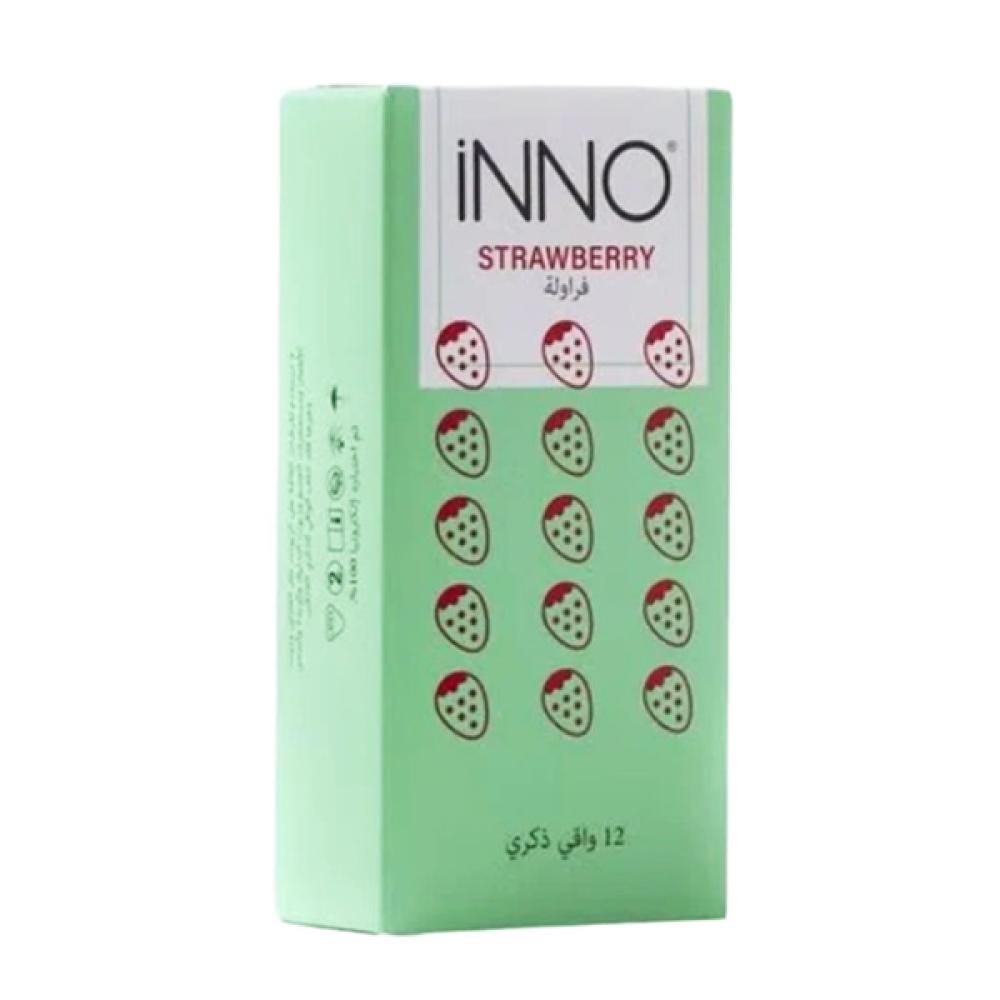 Inno Condoms 12pc Strawberry
