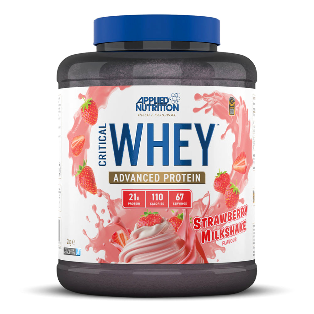 AN CRITICAL WHEY PROTEIN BLEND STRAW&MILKSHAKE 2KG