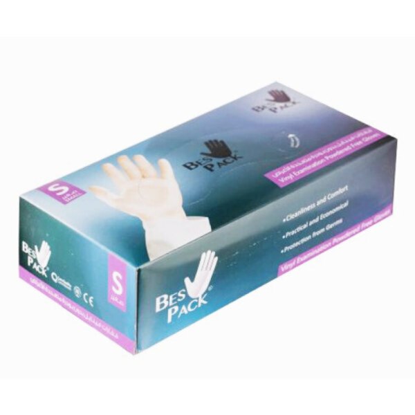 Bes pack Glove 100pc S Vinyl Disposable Powdered Free